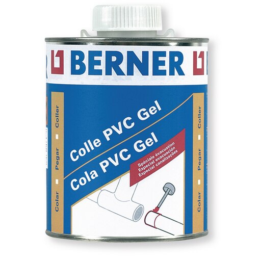 Colle PVC gel pot 1000 ml évacuation